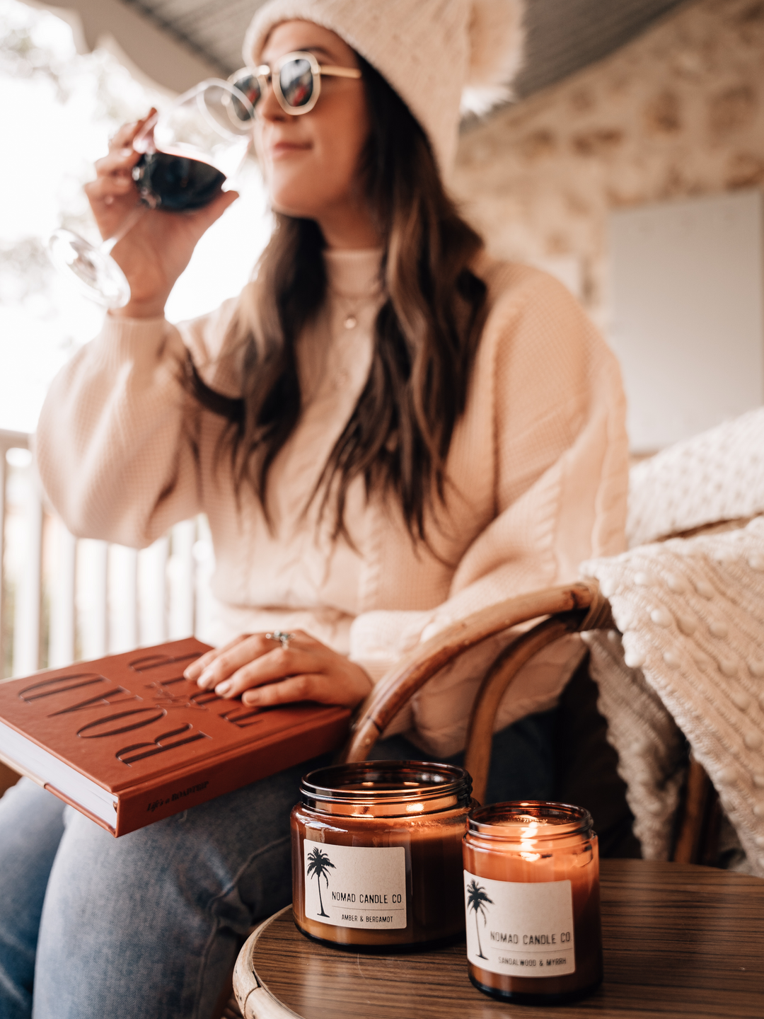 NECTARINE & MINT | SOY WAX CANDLE