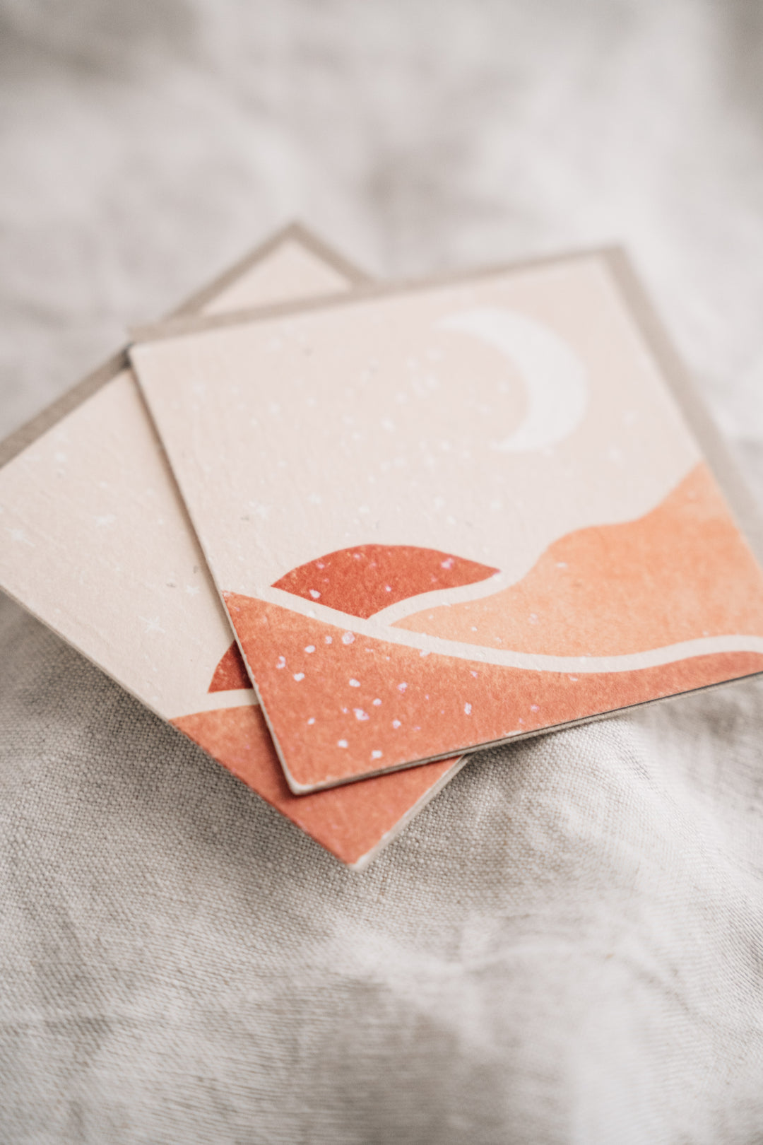 CRESCENT MOON PLANTABLE CARD