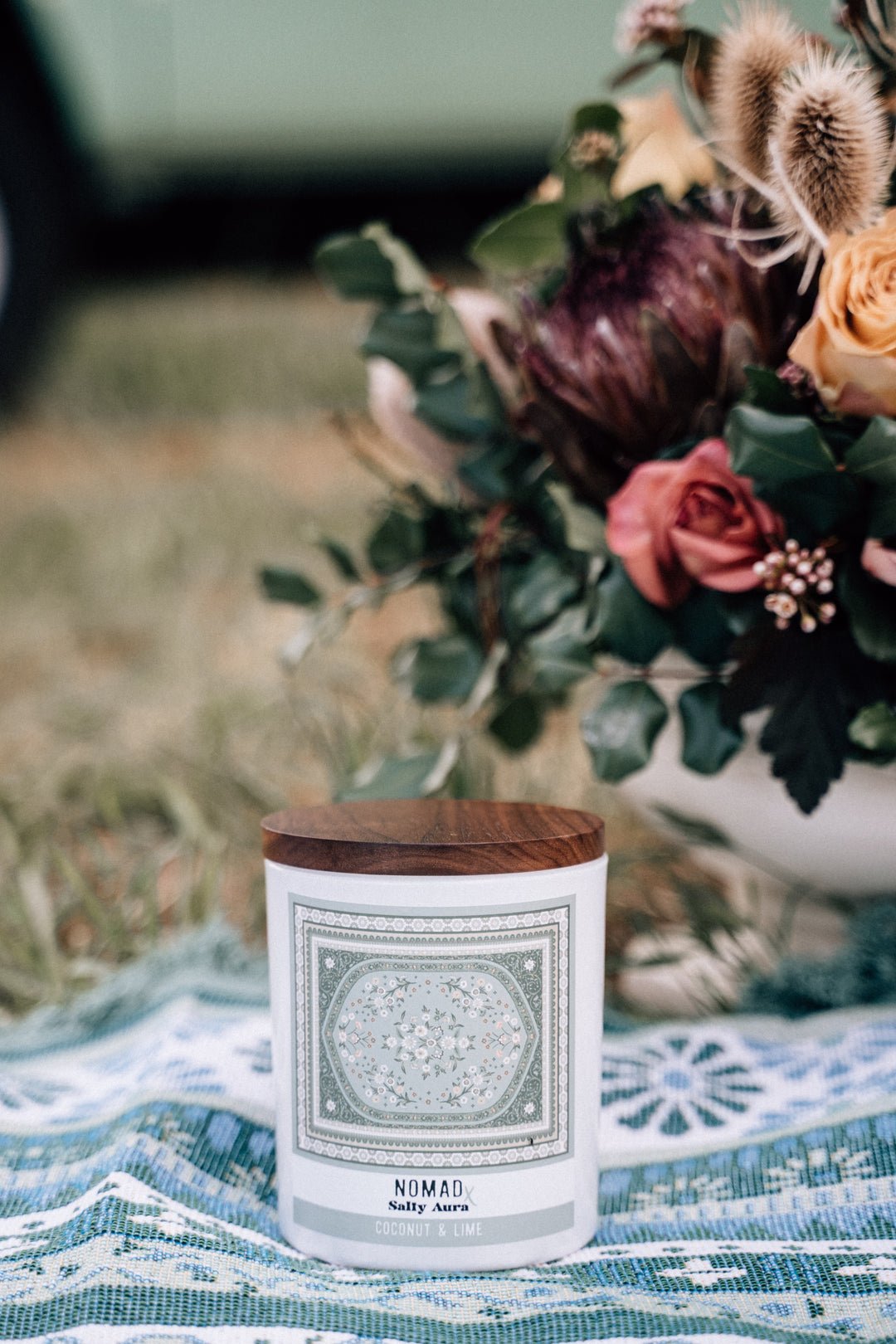 NOMAD X SALTY AURA CANDLE | COCONUT & LIME