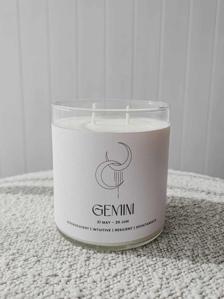 GEMINI ZODIAC CANDLE