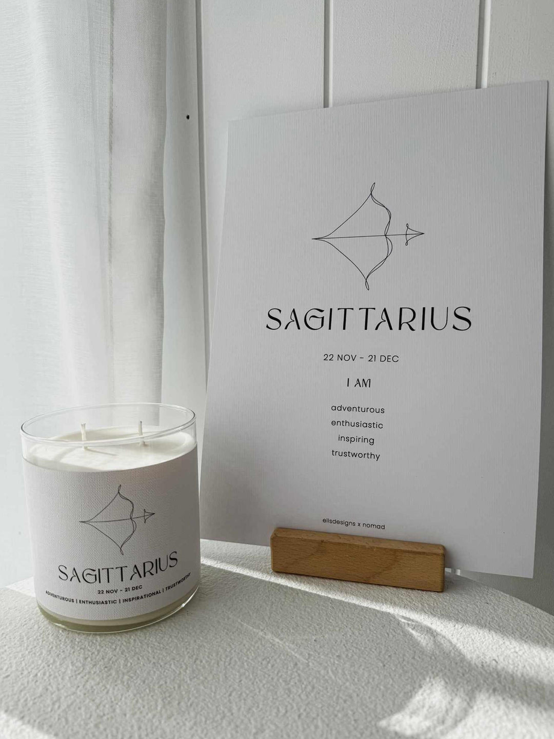 SAGITTARIUS ZODIAC CANDLE