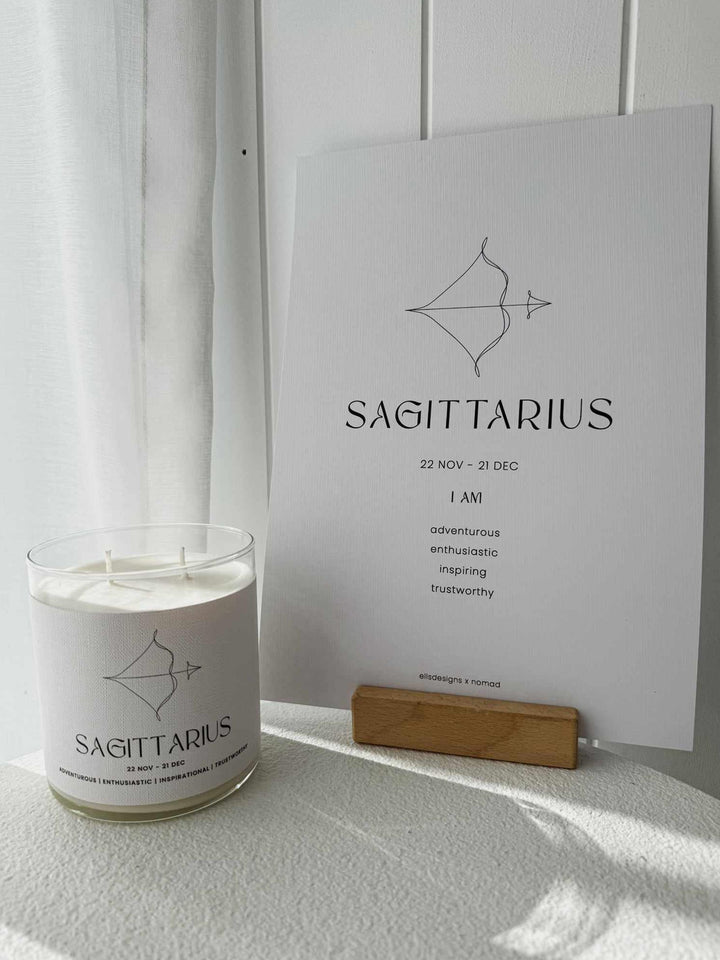 SAGITTARIUS ZODIAC CANDLE