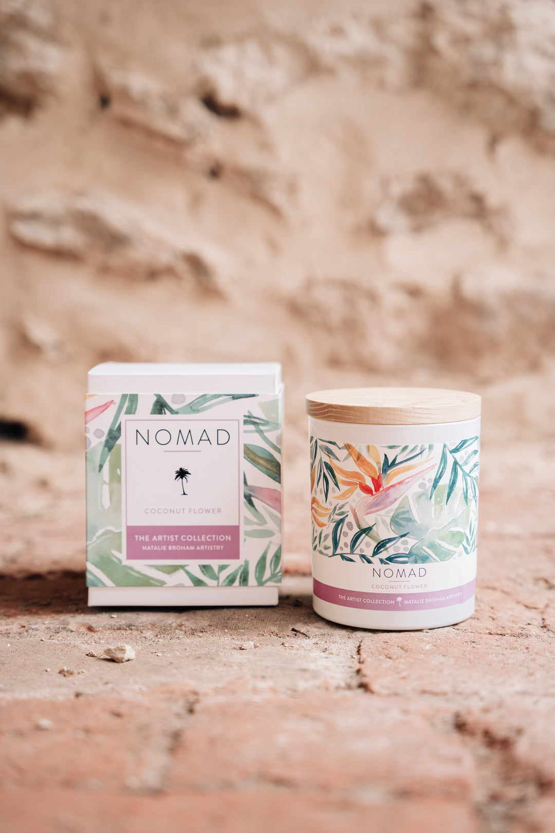 NOMAD X NATALIE BROHAM ARTISTRY CANDLE | COCONUT FLOWER