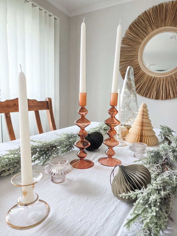 Aruba Glass Candlestick