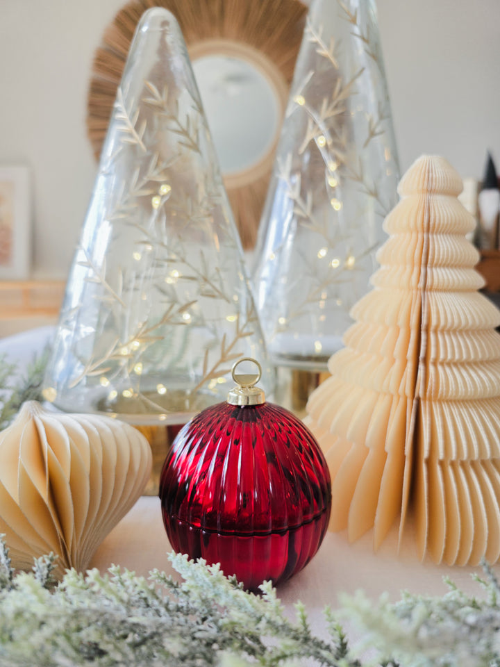 CHRISTMAS BAUBLE CANDLES | TRADITIONAL TRIO GIFT BOX